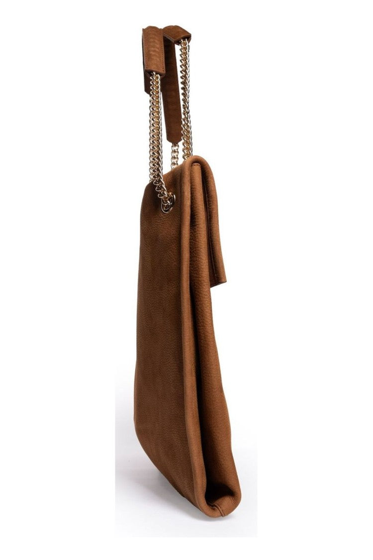 Claudio Orciani Structured Calf Leather Tote Bag With Minimalist Design