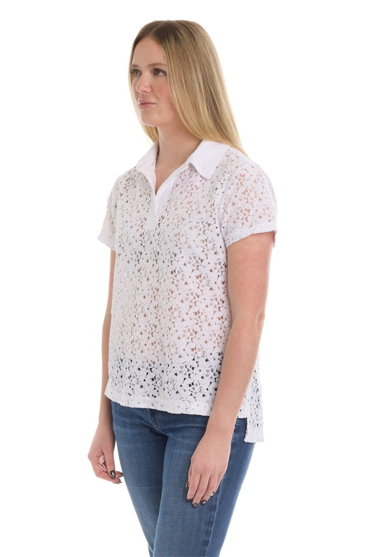 Wilt Short Sleeve Lace Polo