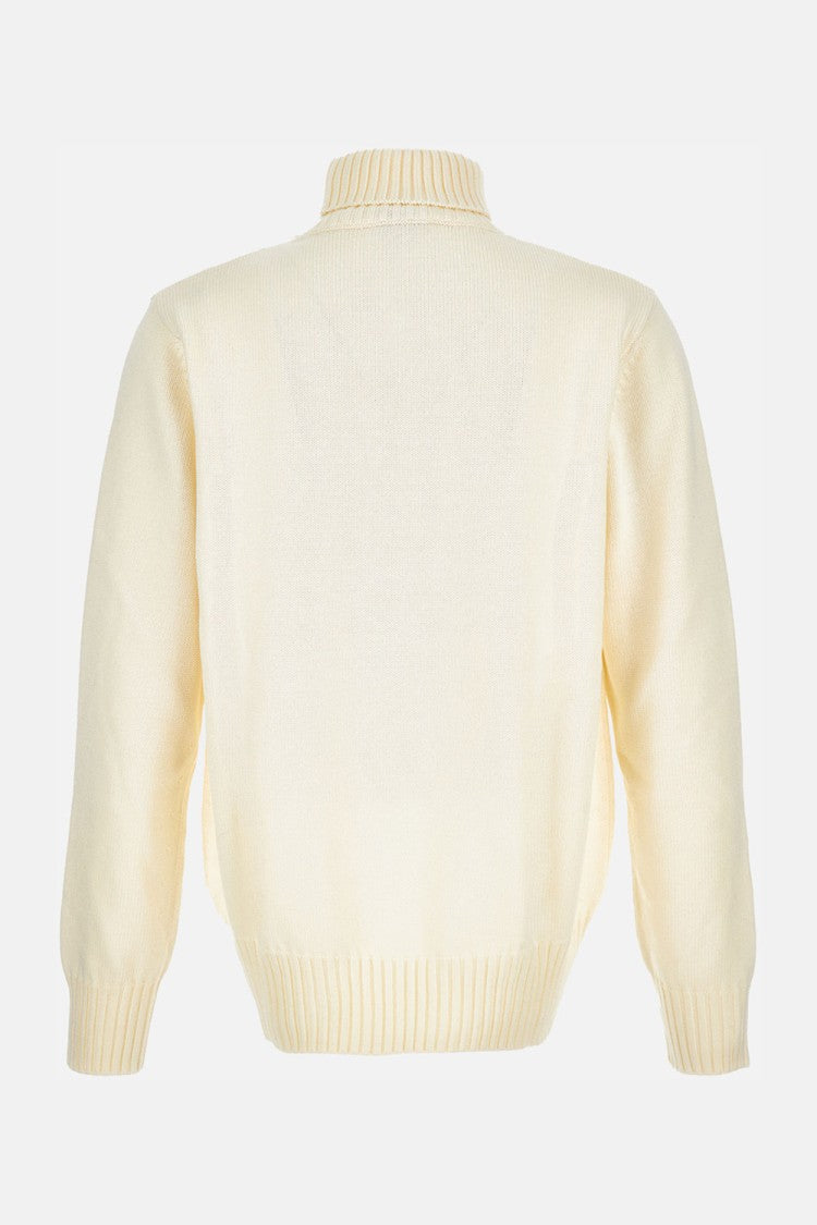 Givenchy Beige High Neck Sweater