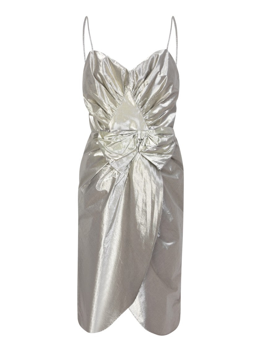 Maison Margiela Metallic Knee-Length Dress