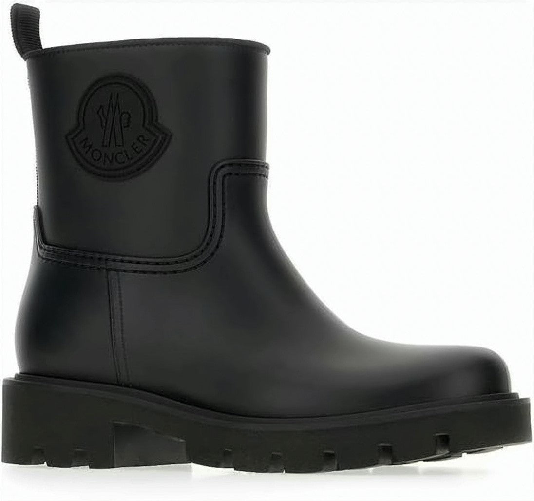 Moncler Waterproof Ankle Boots With Lug Sole