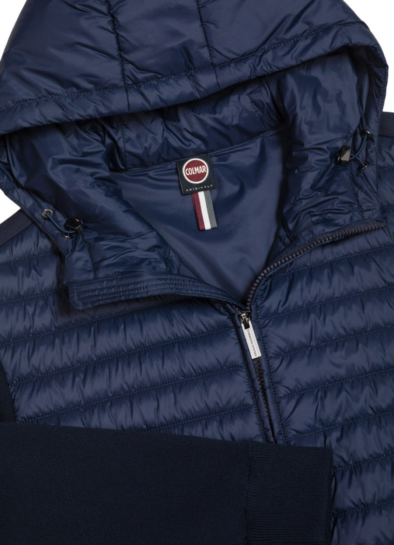 Colmar Regular Fit Lightweight Jacket With Knitted Sleeves