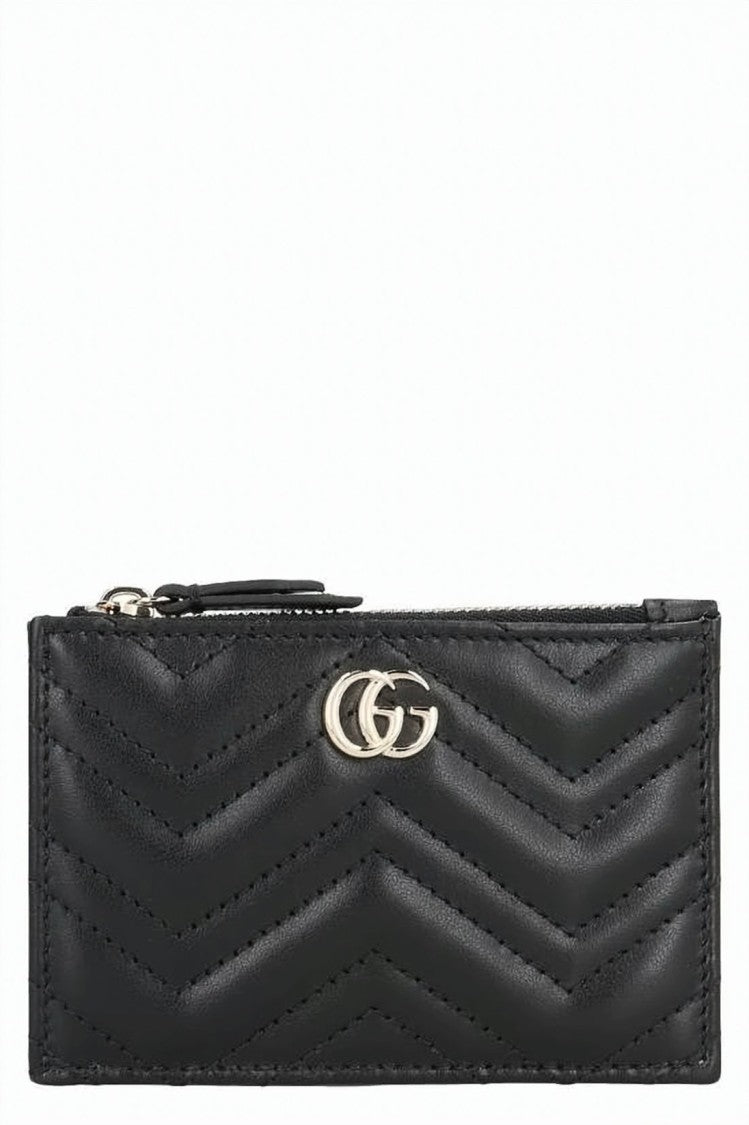 Gucci Quilted Leather Keyring Pouch