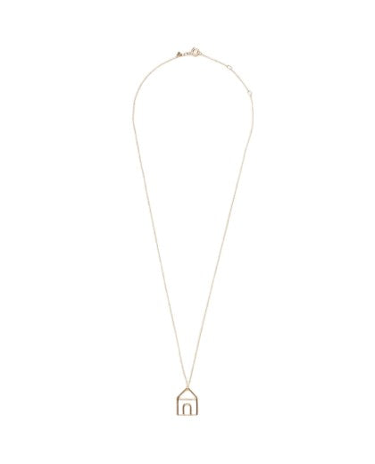 Aliita 9K Gold Casita Necklace