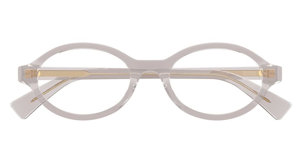 Bottega Veneta Eyeglasses Bv1367o 004 Grey Grey Transparent 50/19/145