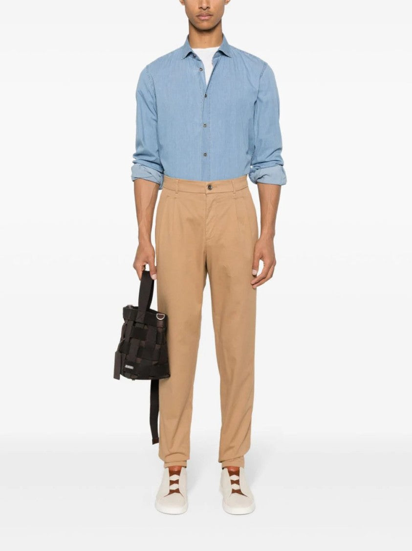 Peserico Cotton Denim Shirt