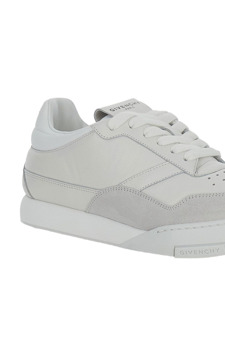 Givenchy Low-Top Sneakers In Smooth And Suede Calfskin Leather