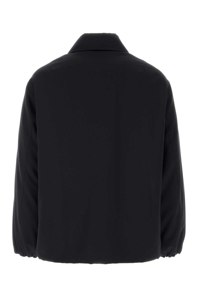 Jil Sander Black Polyester Padded Jacket