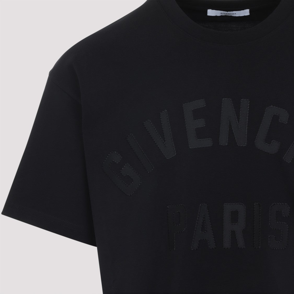 Givenchy Relaxed Fit Embossed Logo Cotton T-Shirt