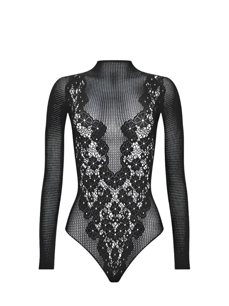 Wolford Flower Lace String Body