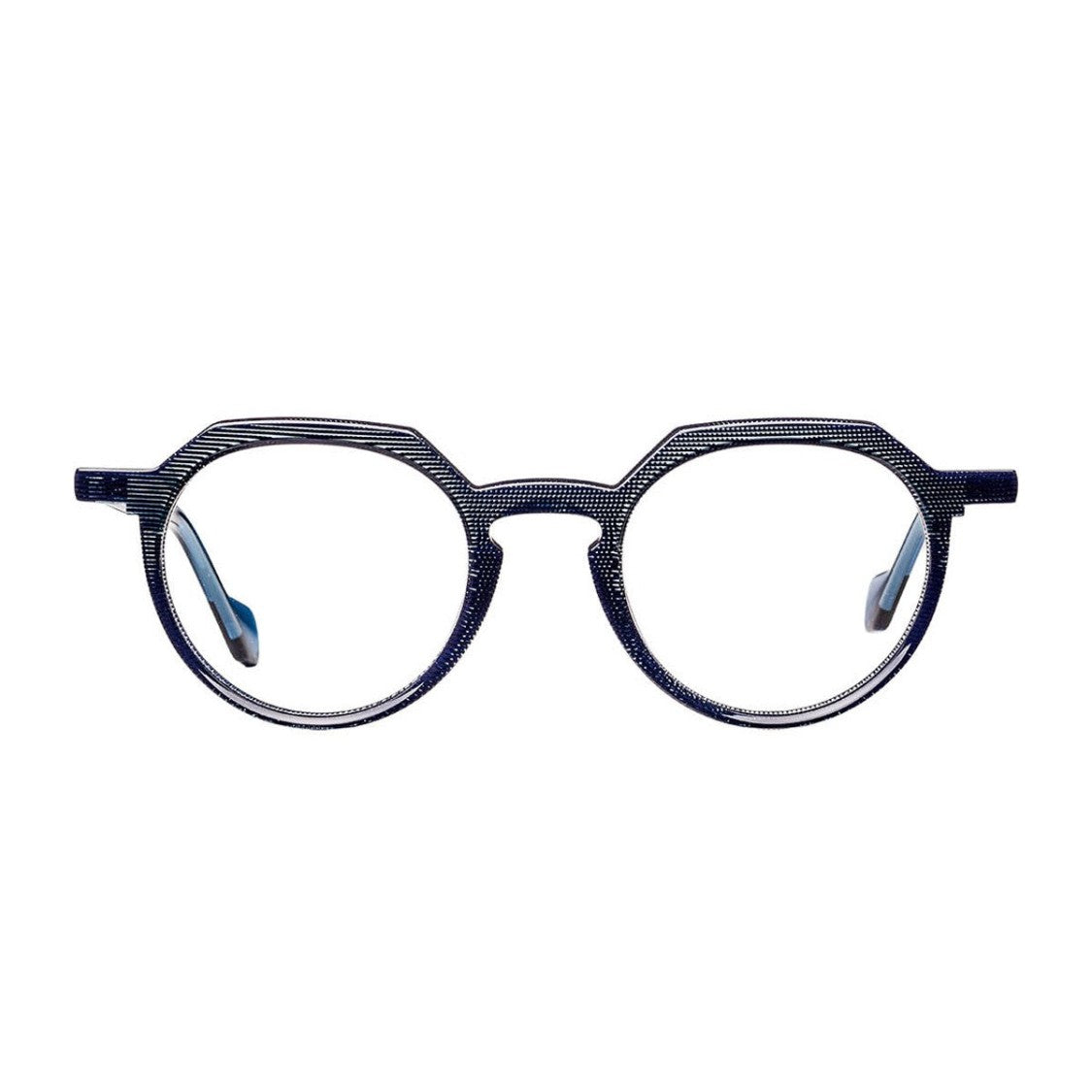 Matttew Blue Hylo Acetate Geometric Glasses