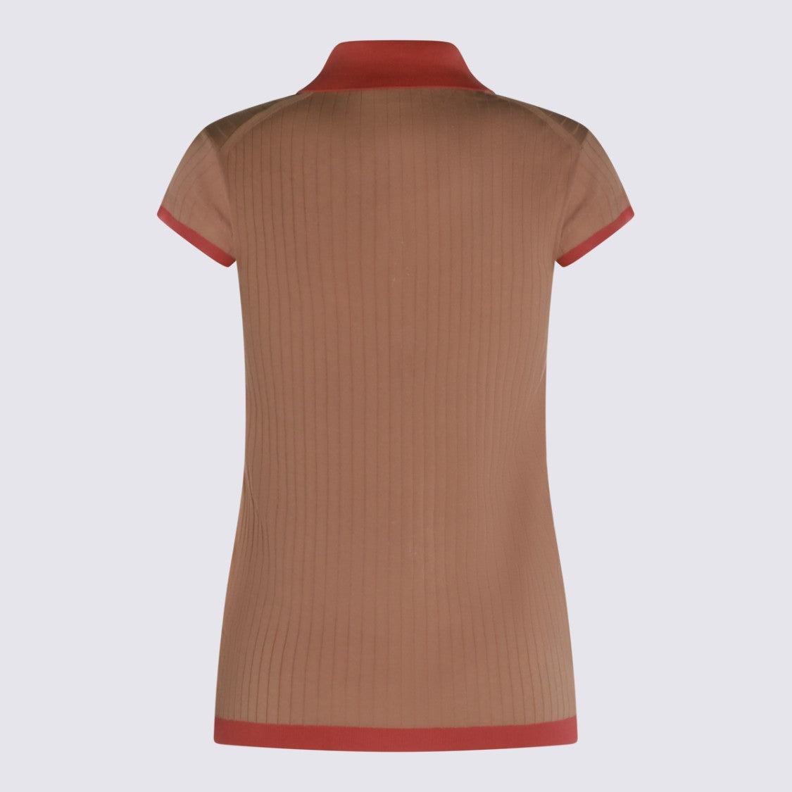Malo Ribbed Texture Polo Shirt With Contrasting Details