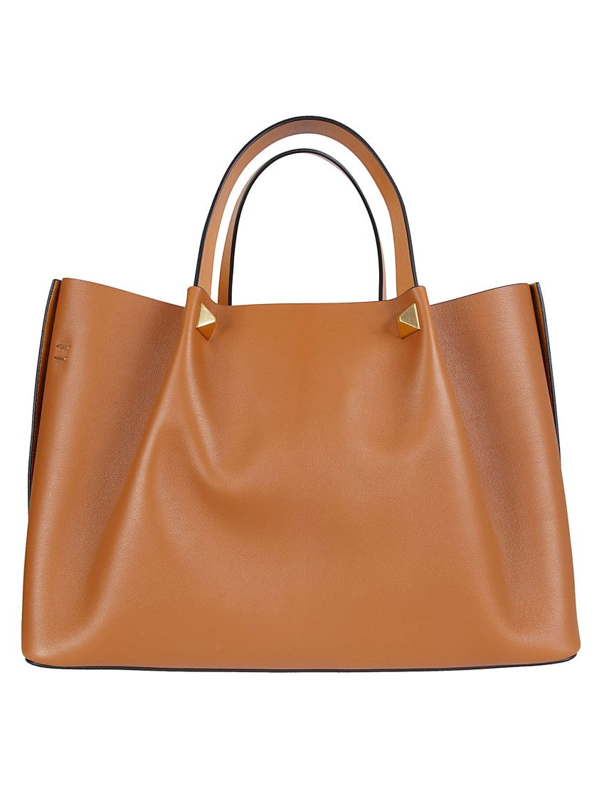 Valentino Garavani Structured Shopping Bag With Vlogo Signature Detail