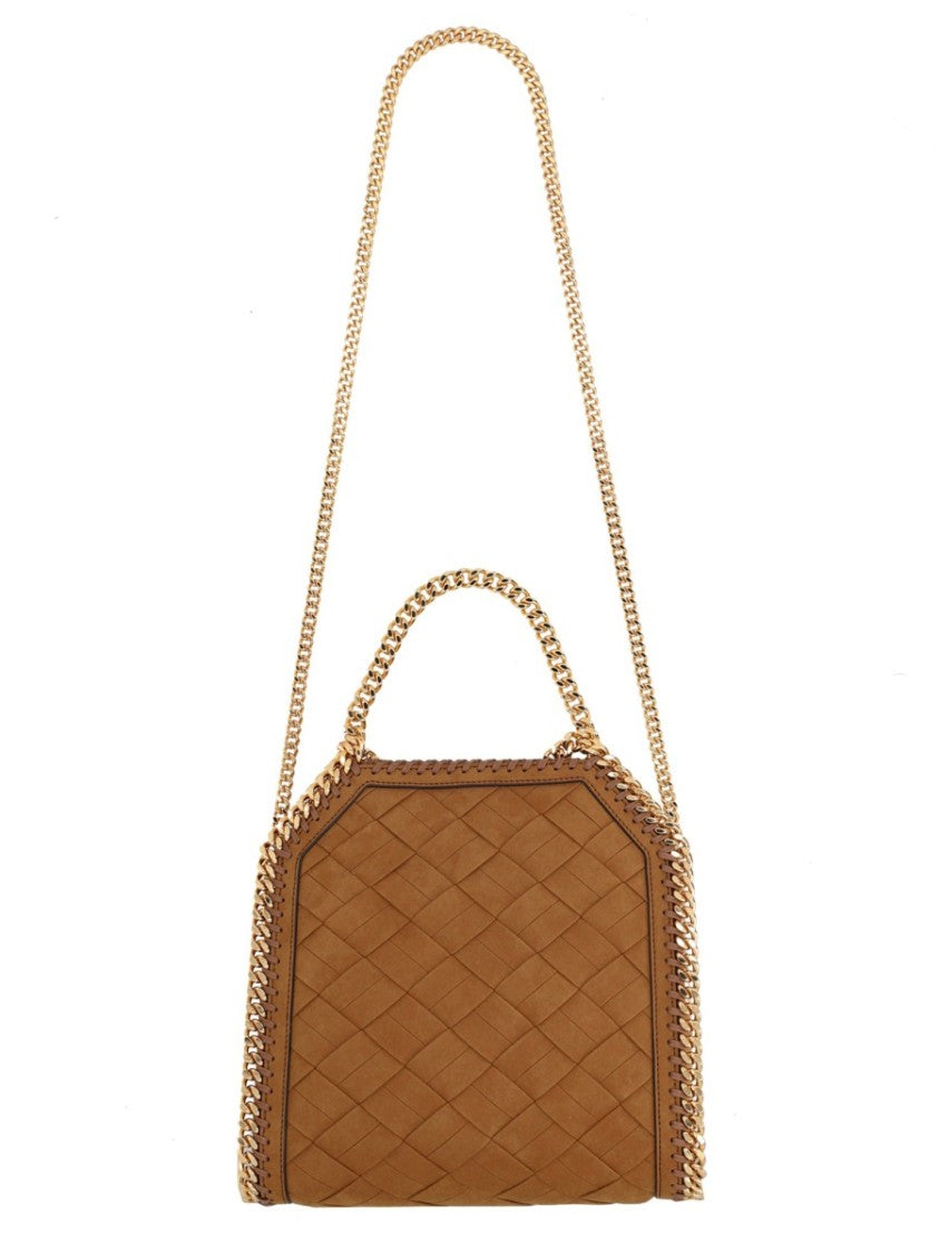 Stella Mccartney Falabella Mini Quilted Polyester Crossbody