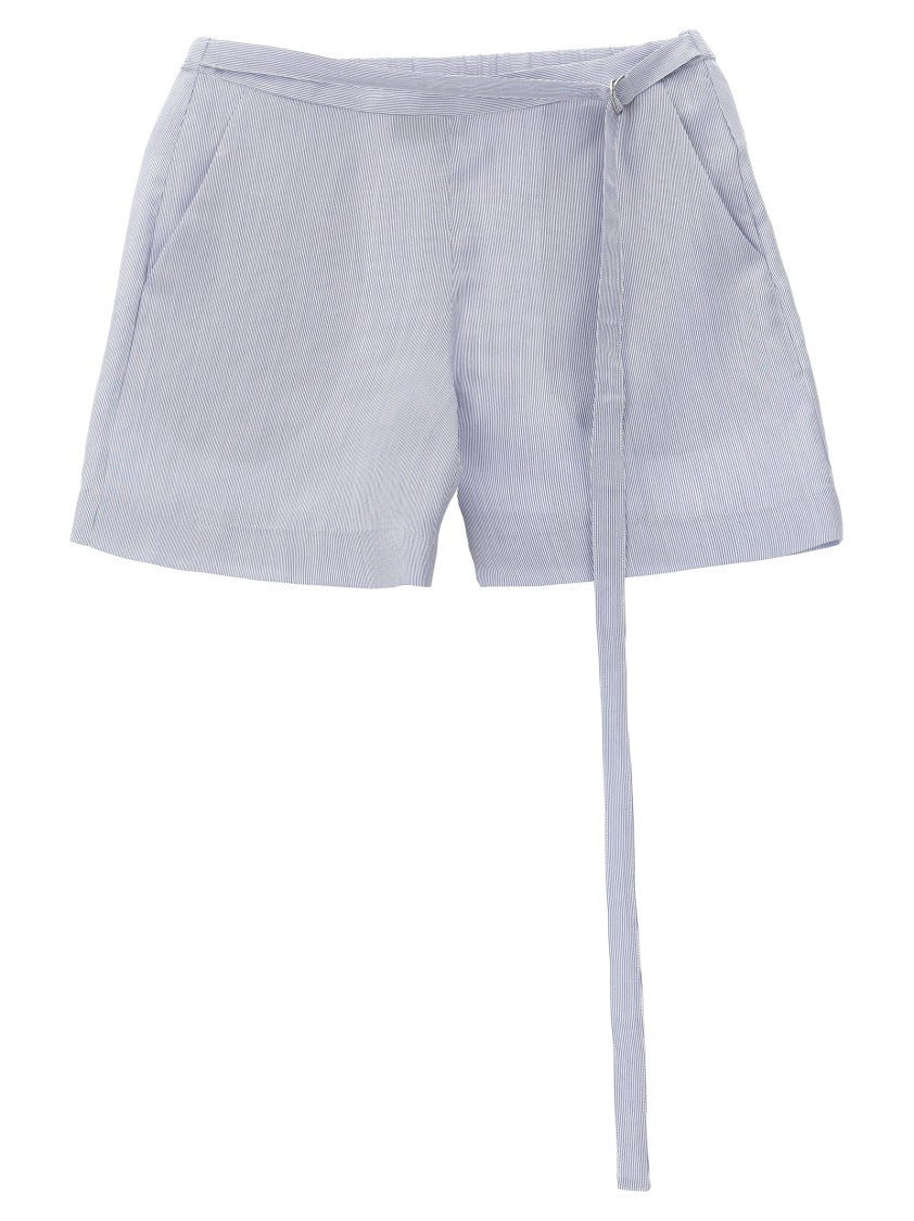 Giovanni Bedin Striped Silk Shorts