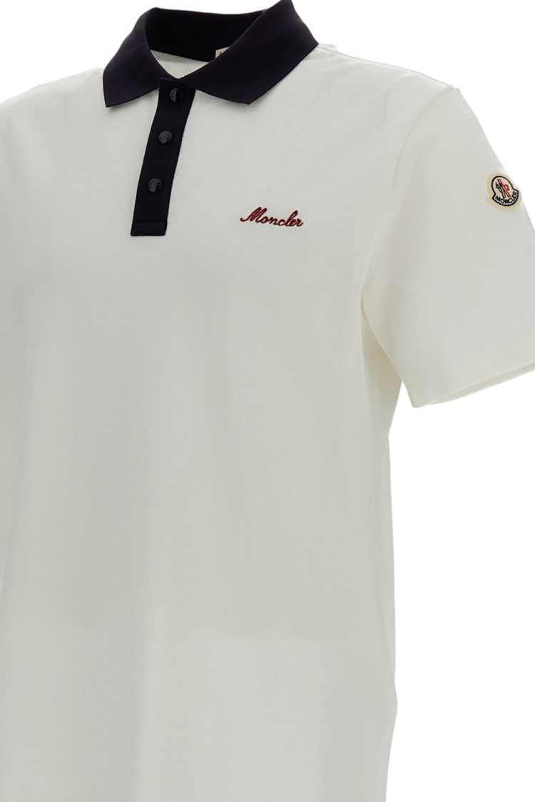 Moncler Cotton Piqué Polo Shirt