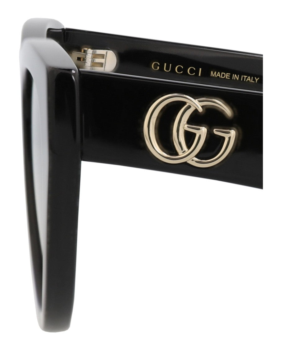 Gucci Cat Eye-Frame Recycled Acetate Sunglasses