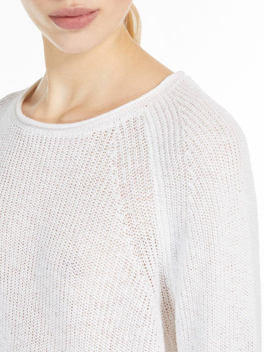 Max Mara Tunic-Style Sweater Crafted From Cotton