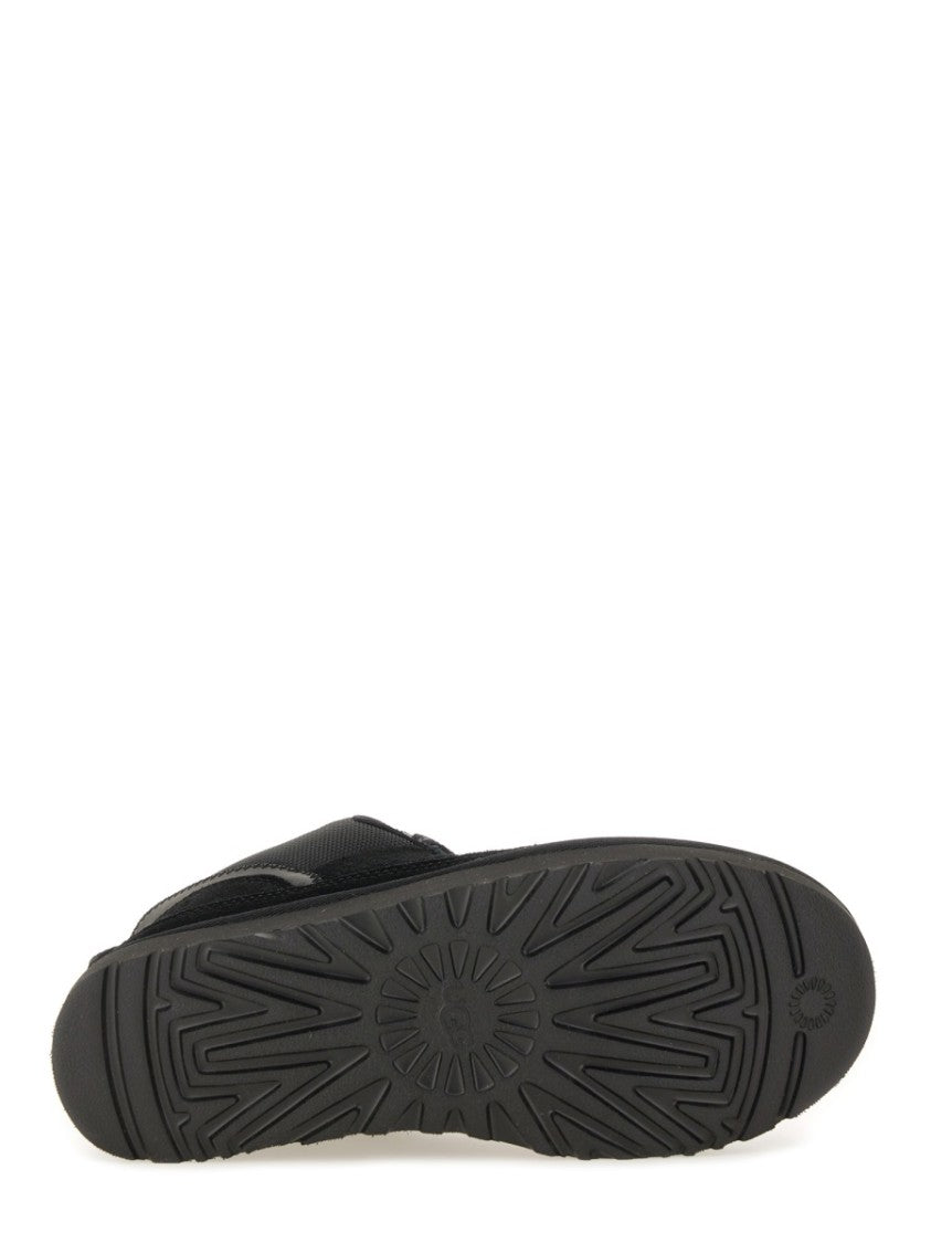 Ugg Lowmel Textured Panels Leather Sneakers