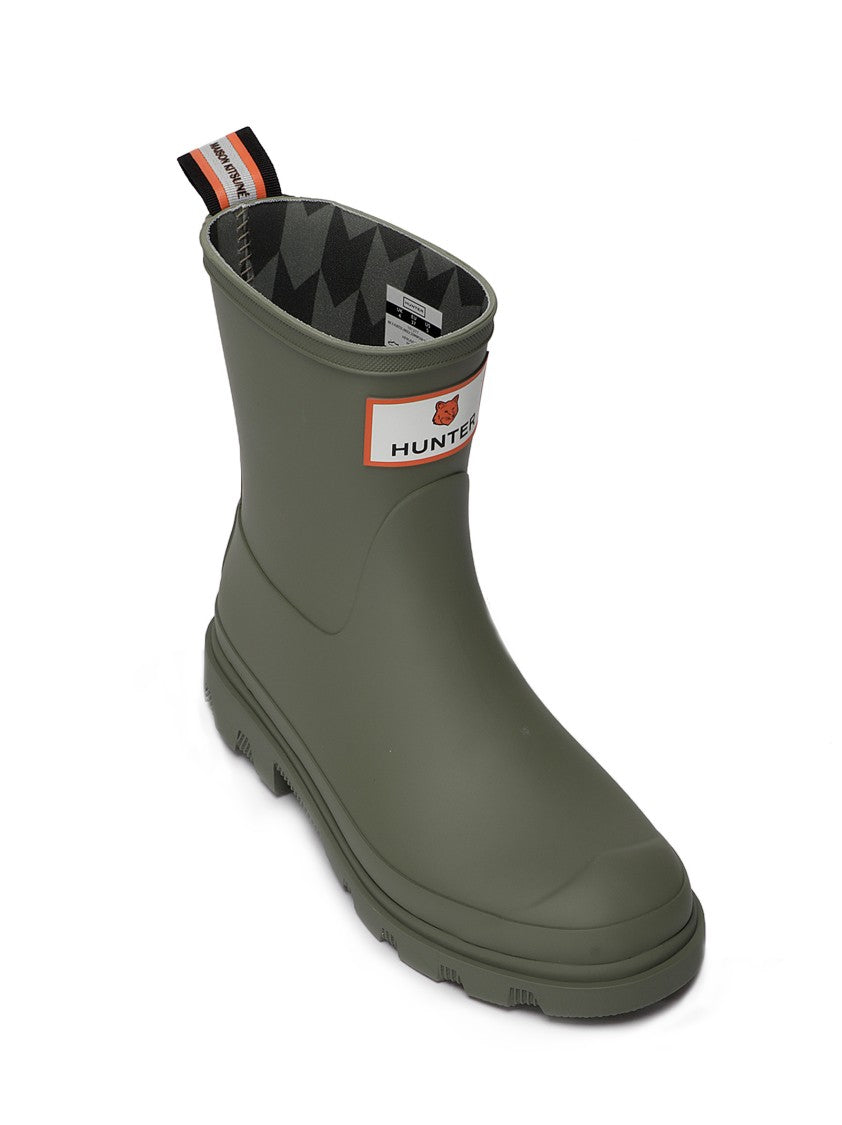 Maison Kitsuné X Hunter Unisex Downpour Short Boot