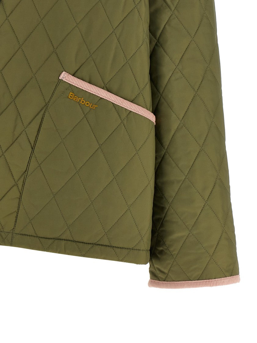 Barbour 'Liddesdale Cropped Icons' Jacket