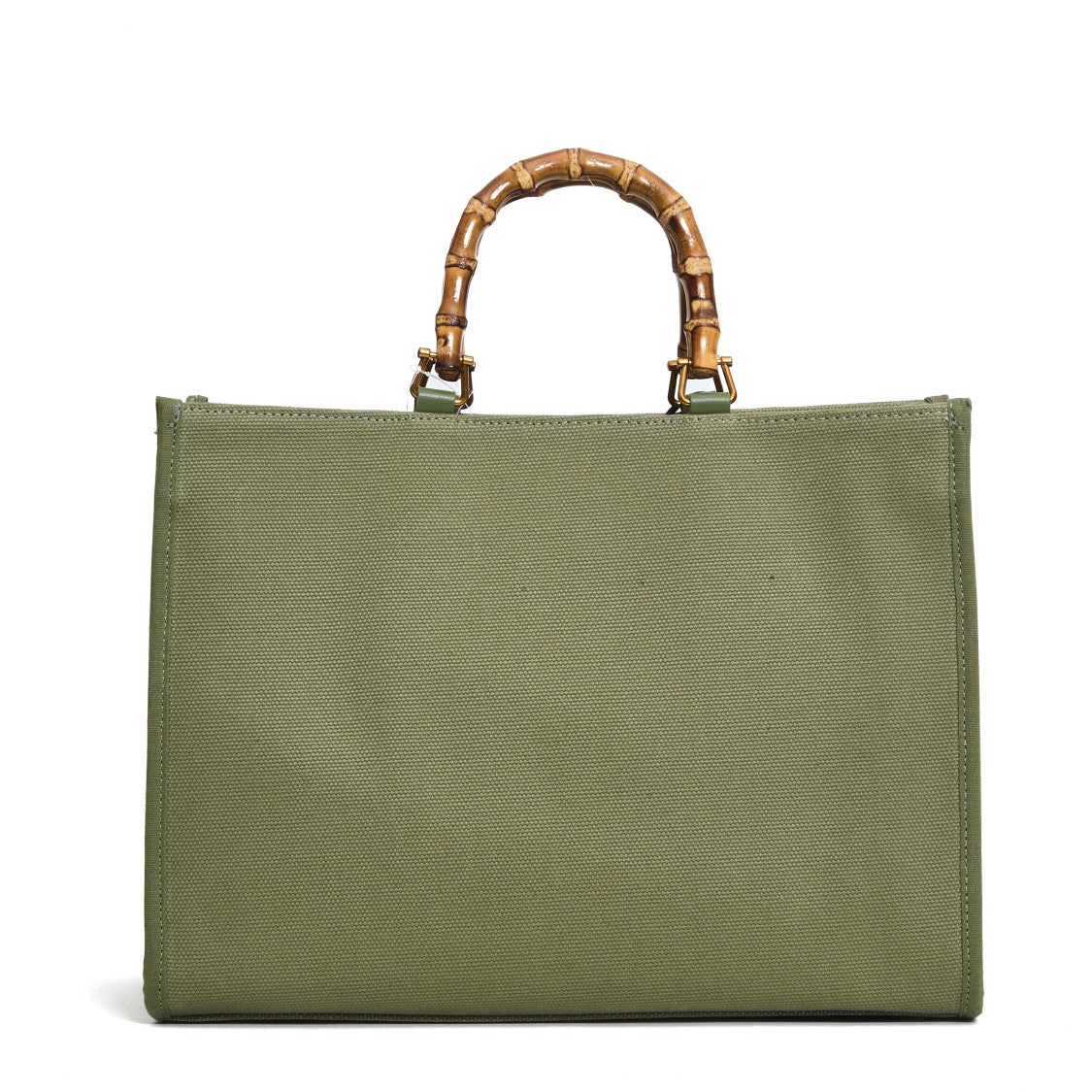 Rue Madame Canvas Tote With Embroidered Butterflies