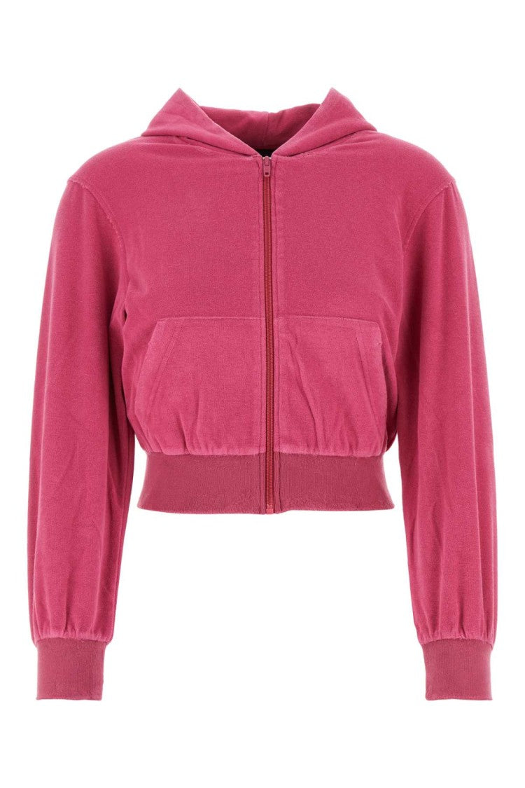 Balenciaga Fuchsia Chenille Sweatshirt