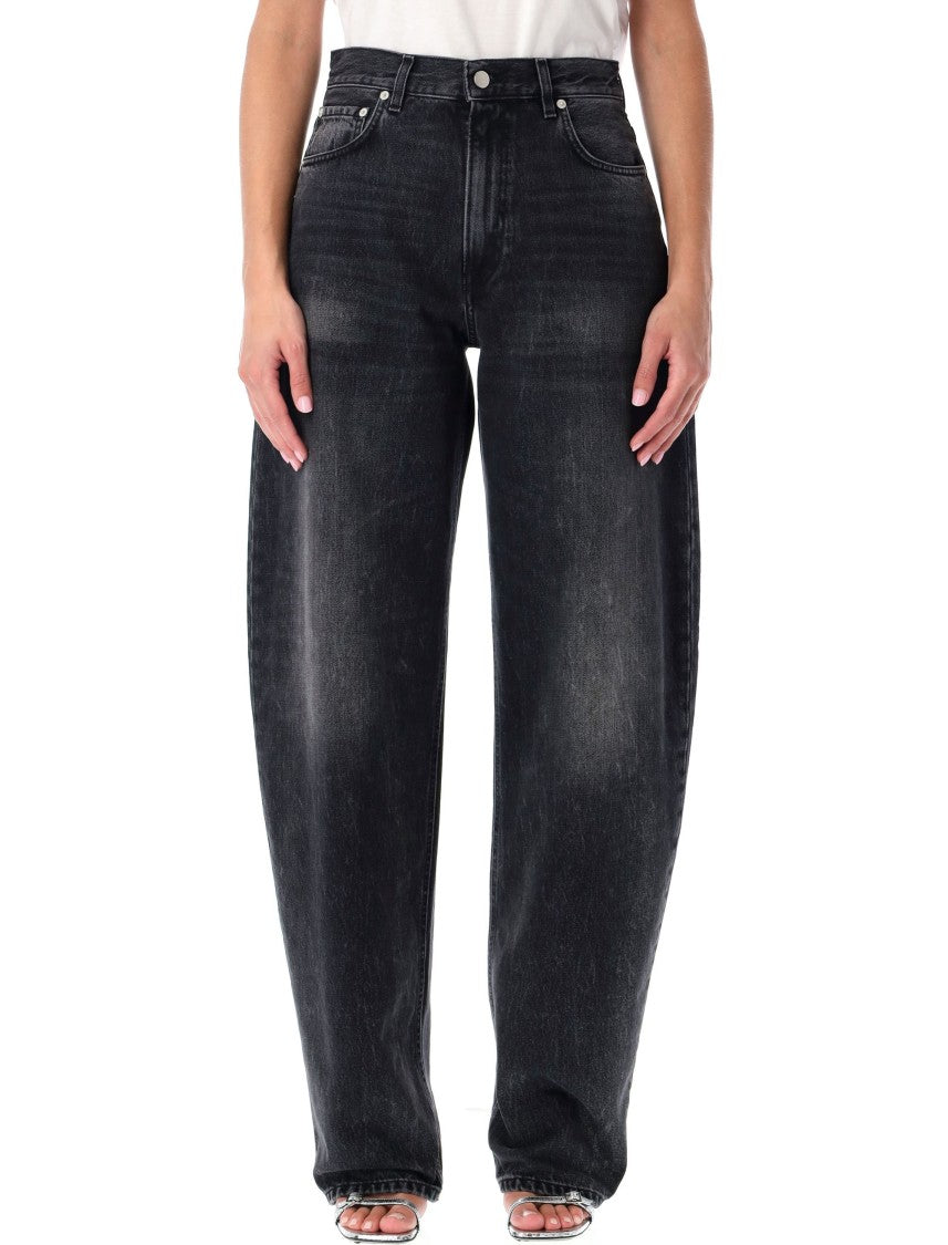 Haikure Bibi Balloon Black Jeans