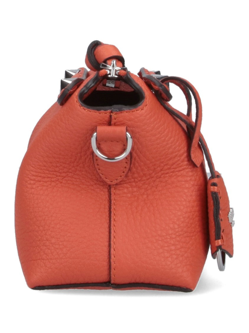 Fendi "By The Way Selleria" Mini Bag Orange