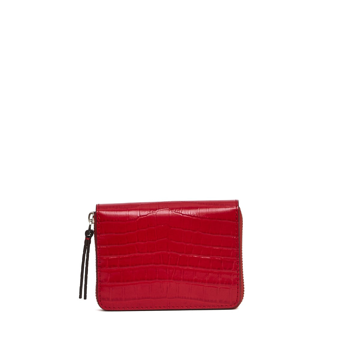 Tory Burch Portafoglio Piccolo Con Zip Kira Effetto Coccodrillo