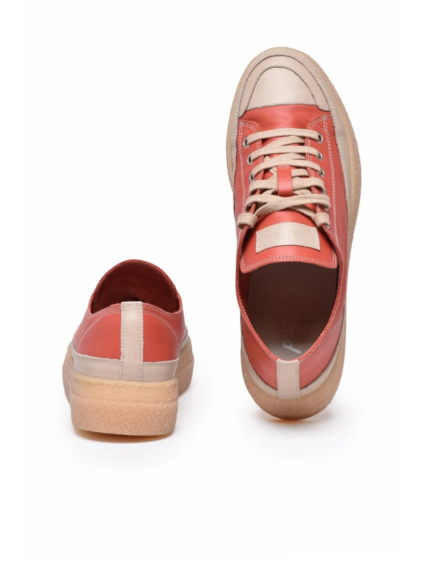 Patgoa Red Mio J Wall Leather Sneakers
