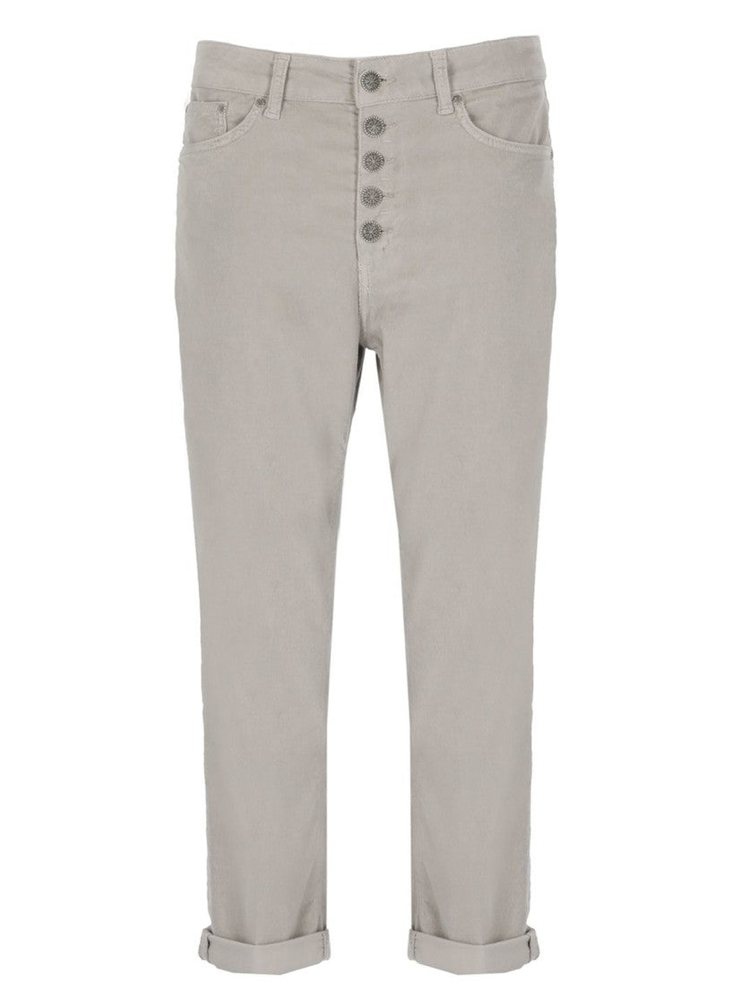 Dondup Relaxed-Fit Tapered Jeans With Cuffed Hems