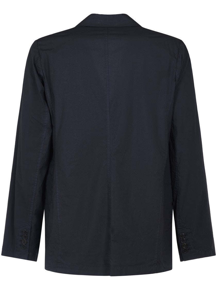 Dries Van Noten Classic Blue Blazer With Notched Lapels