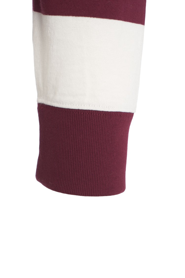 Polo Ralph Lauren Horizontal Stripe Long Sleeve Polo With Classic Collar