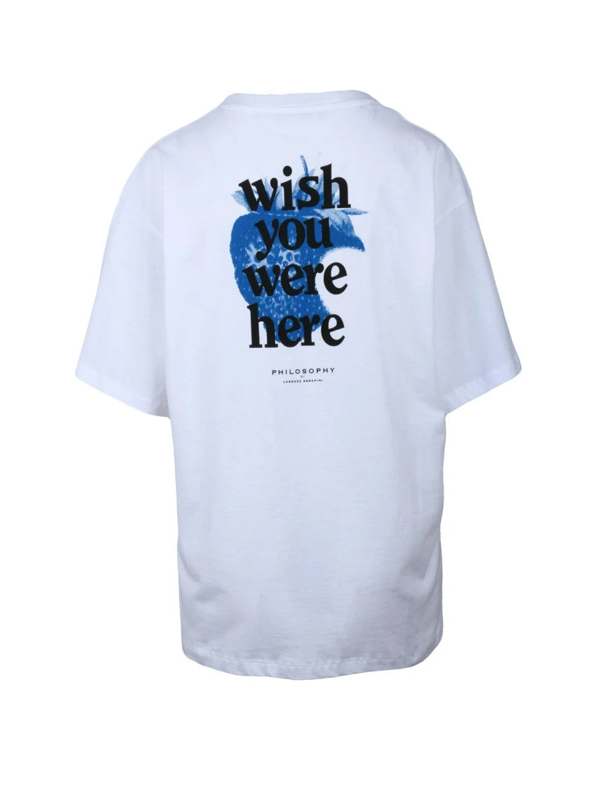 Philosophy Di Lorenzo Serafini White Cotton T-Shirt