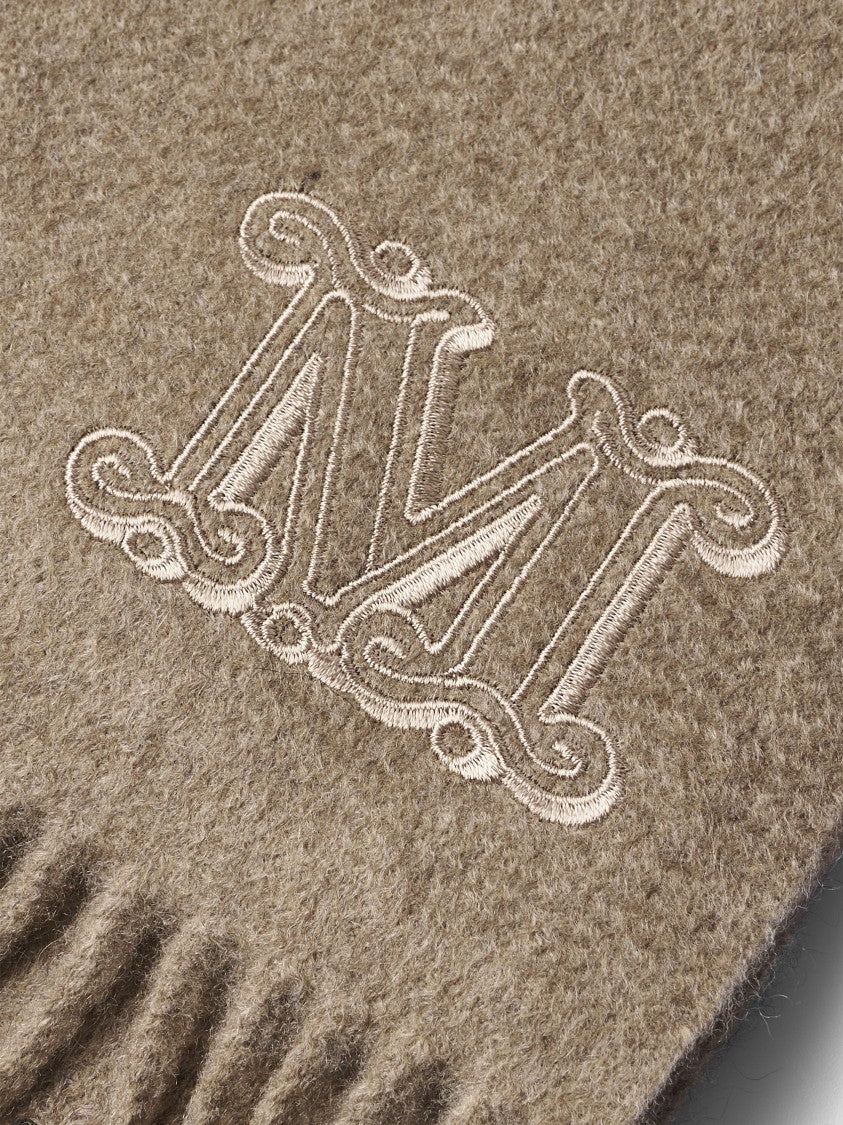 Max Mara Cashmere Fringe Scarf