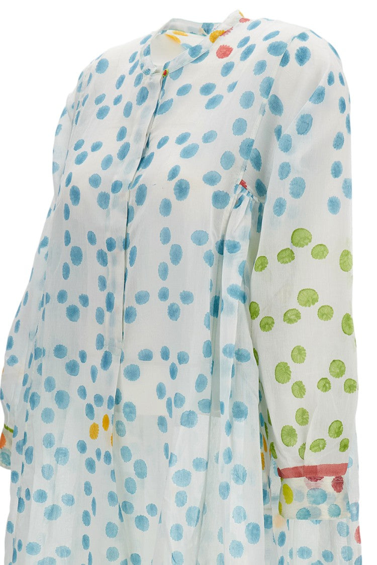 Injiri Trumpet Long Sleeves Dress