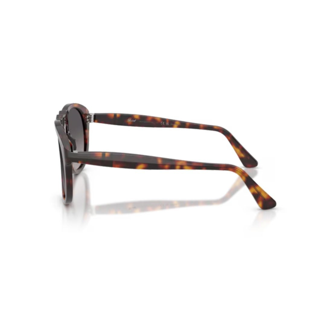 Persol 0Po0649ne Tortoiseshell Acetate Sunglasses With Keyhole Bridge