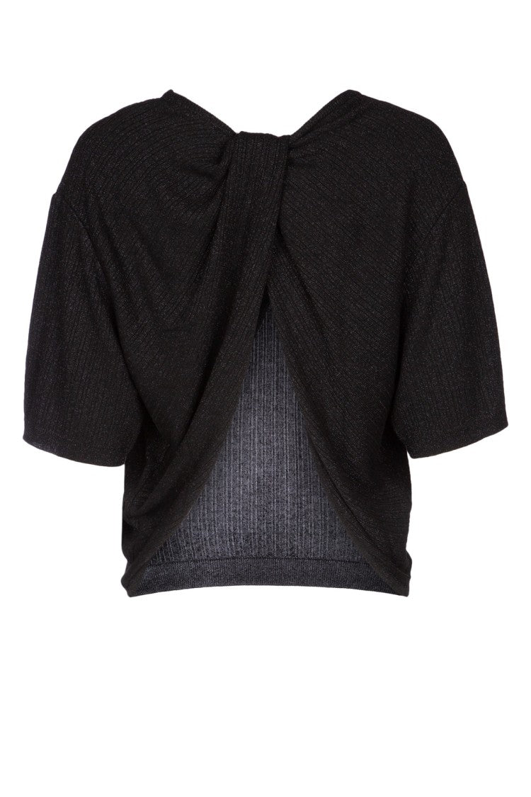 Jacob Cohen Ribbed Black Top
