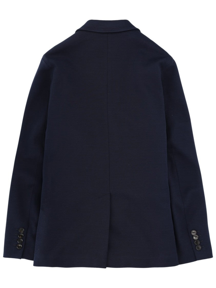 Gucci Tailored Single-Breasted Jacket With Notched Lapel And Three-Patch Pockets