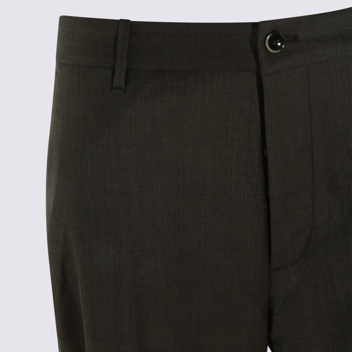 Nine In The Morning Tailored Black Trousers With Clean Front And Button Closure