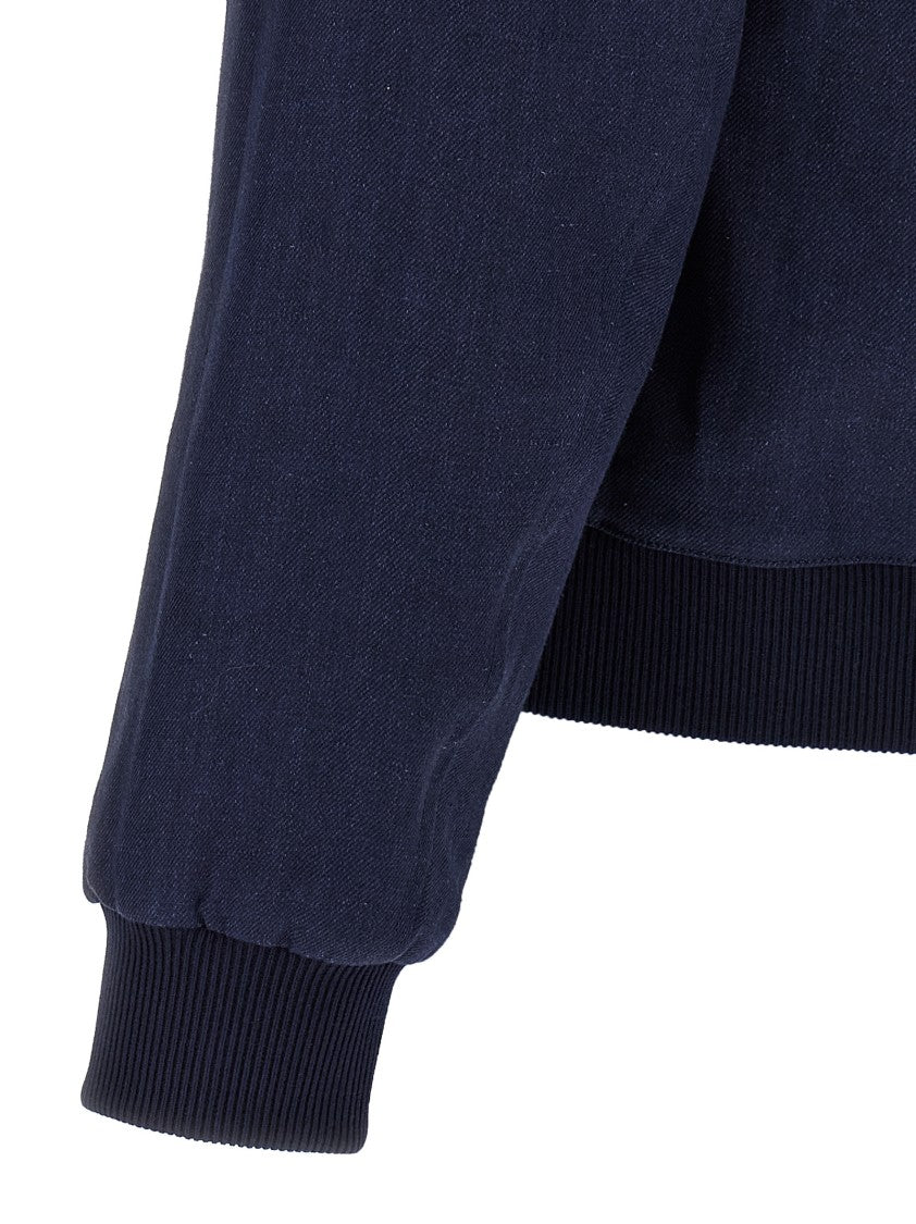 Zegna Oasi Lino Bomber Jacket