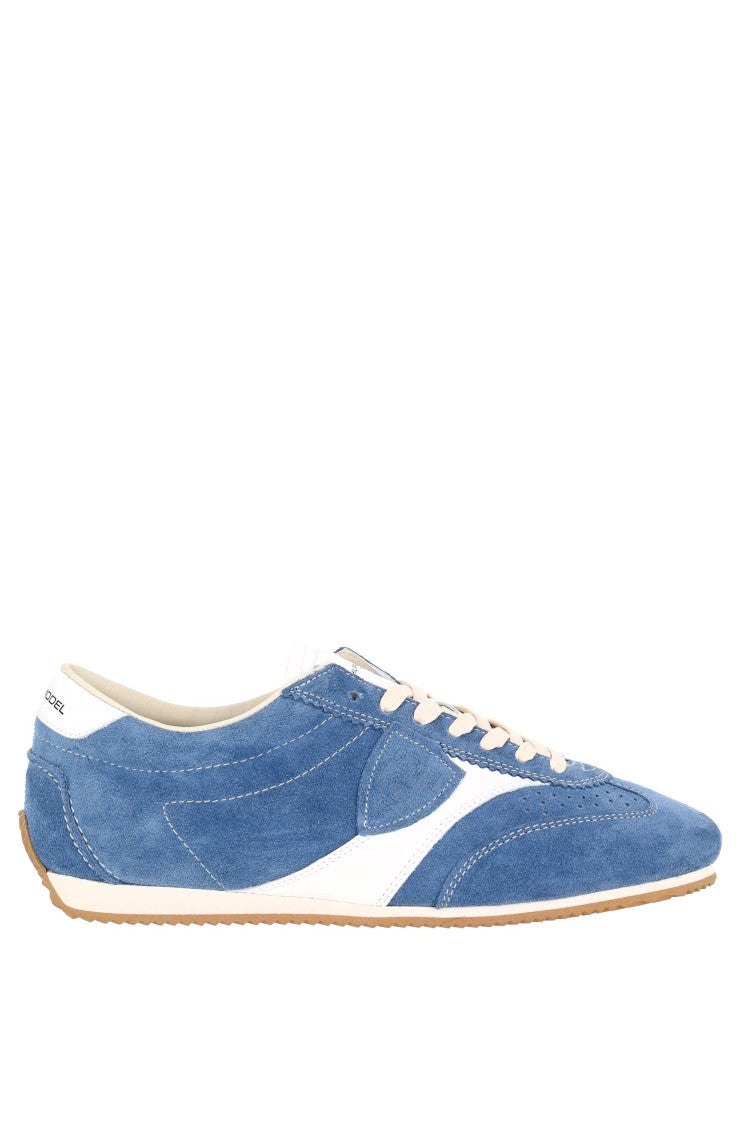 Philippe Model Planche Denim Blue Retro Suede Sneakers