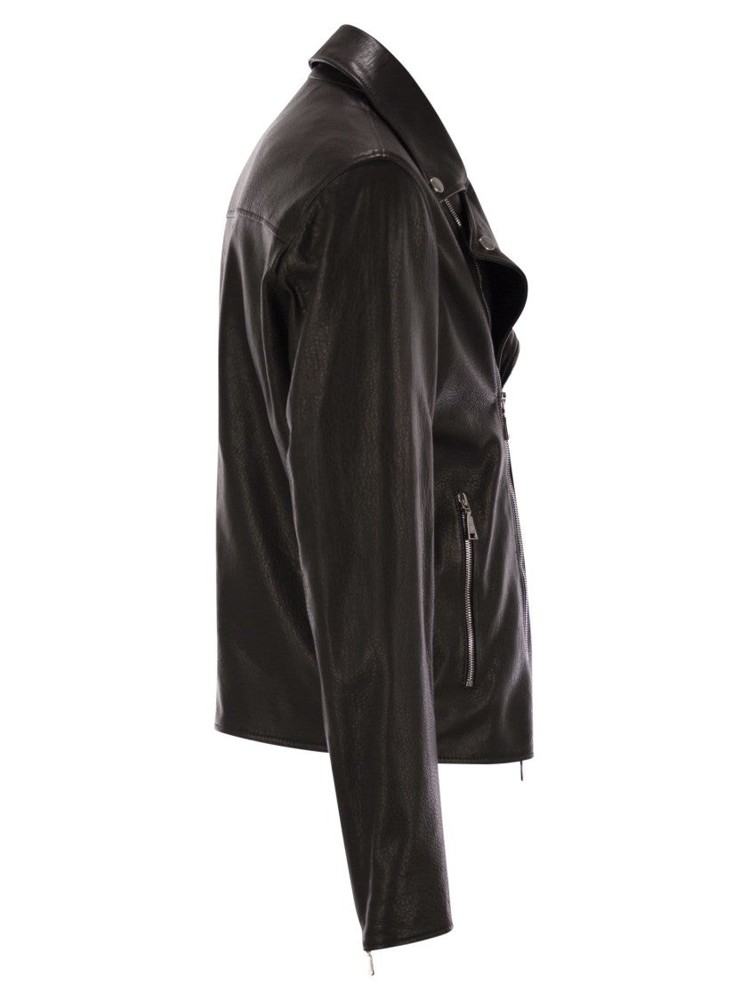 Tagliatore Lambskin Biker Jacket