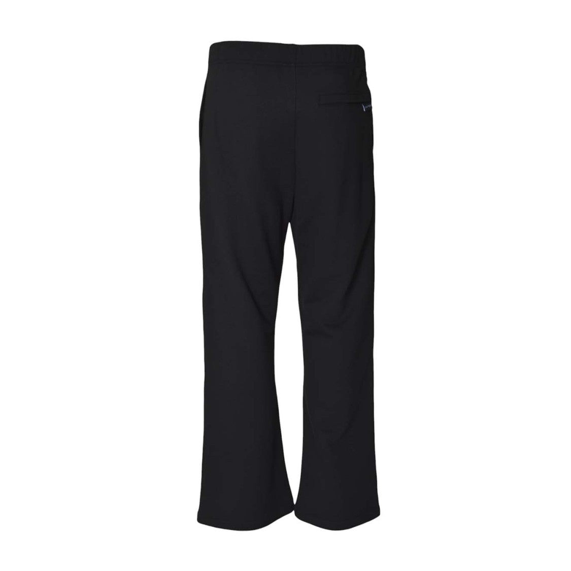 Courrèges Embroidered Black Fleece Tracksuit Pants