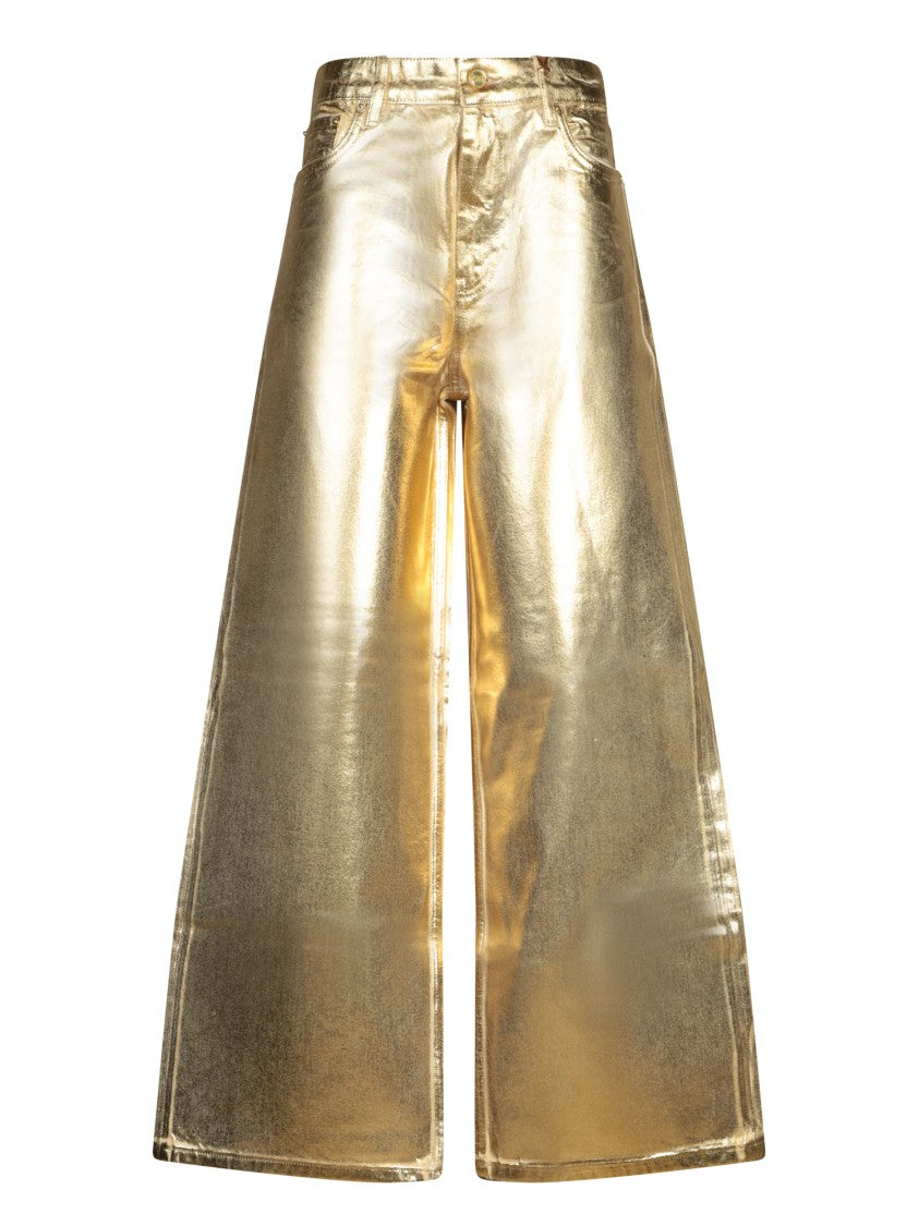 Ganni Metallic Jeans