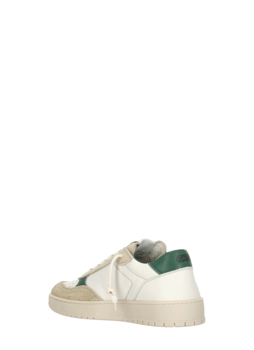 Evenu Equal White Suede Low-Top Sneakers