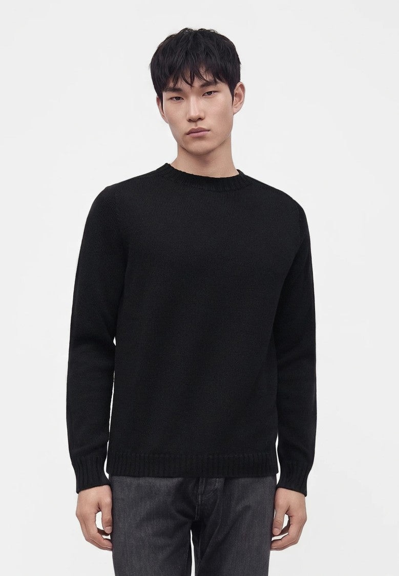 Dondup Ribbed Crew Neck Knit Sweater