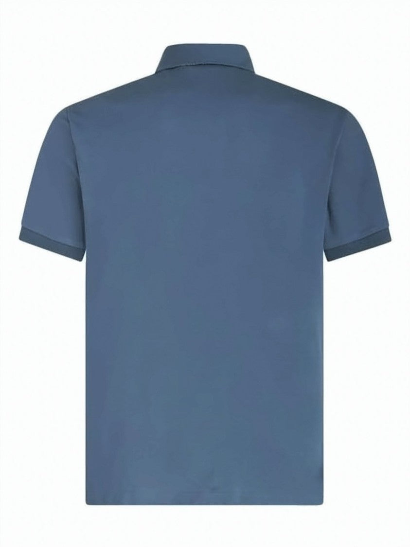 Etro Classic Textured Cotton Polo