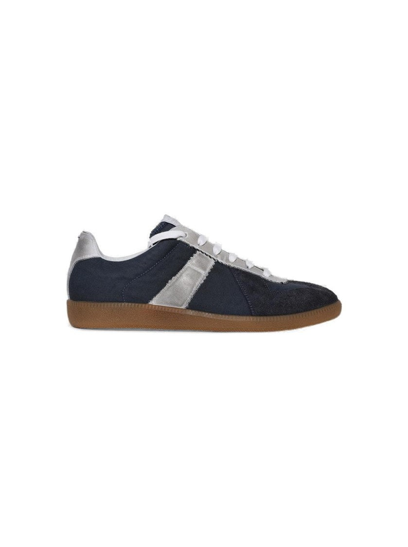 Maison Margiela Replica Sneakers Dark Indigo And White